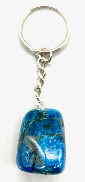 Apatite, Blue Keychain Apatite, Blue Keychain